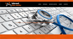 Desktop Screenshot of internetsaocarlos.com.br
